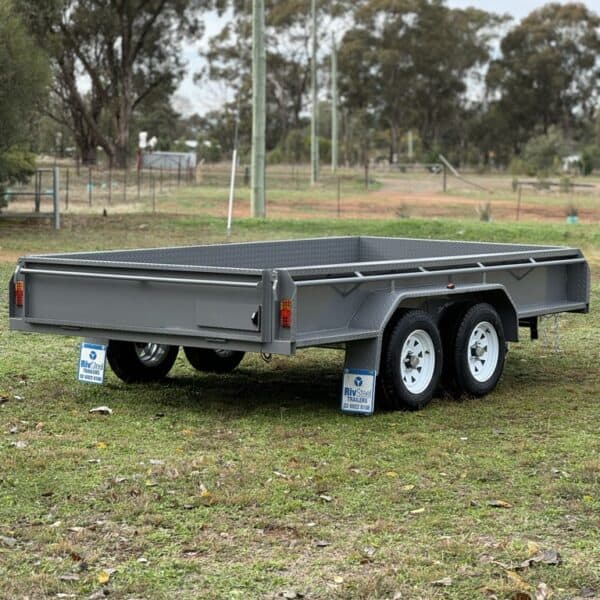 Rivsteel 2000kg Tandem Axle Box Trailer | Durable & Reliable